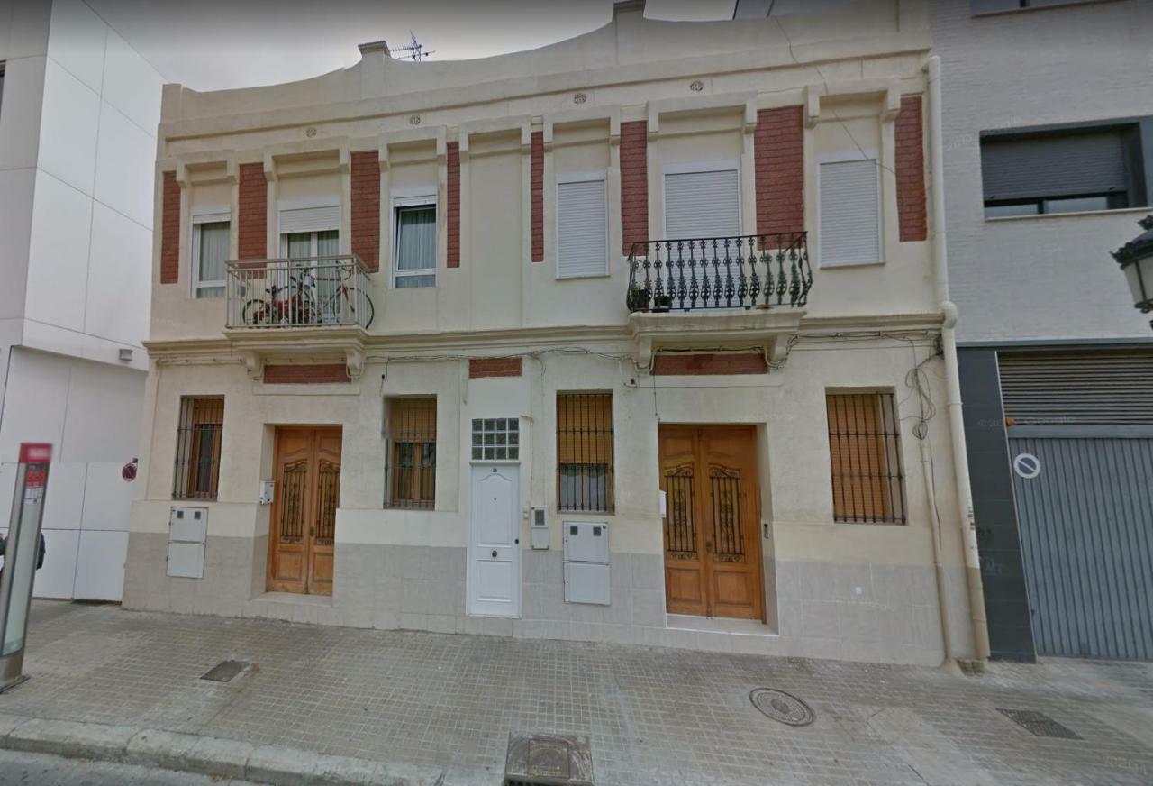 Old Fisherman'S House In Malvarrosa Beach Valence Extérieur photo